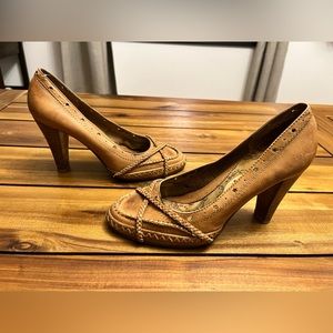 Seychelles Leather Heels - Women's Size 7